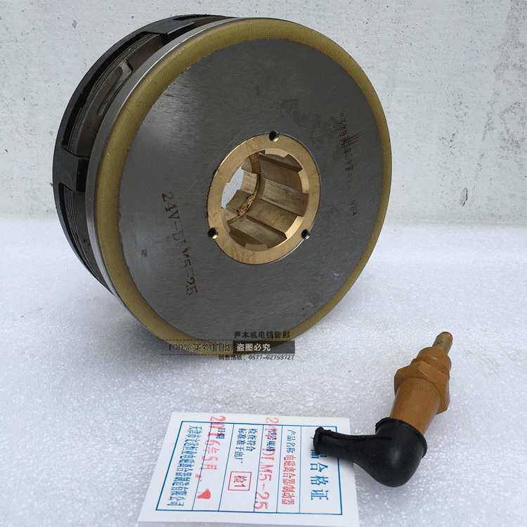 DLM5-25 DLM5-25A湿式多片电磁离合器DC24V带电刷一个