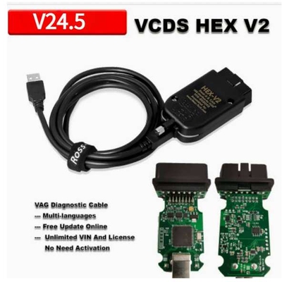5053真二代多语言 Real HEX V2 VCDS 带STM32F429 ARM 芯片支升级