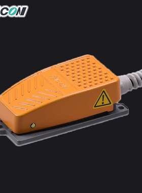 现货 Kacon凯昆HRF-MD232带线机床折弯机冲床自锁脚踏脚踩开关