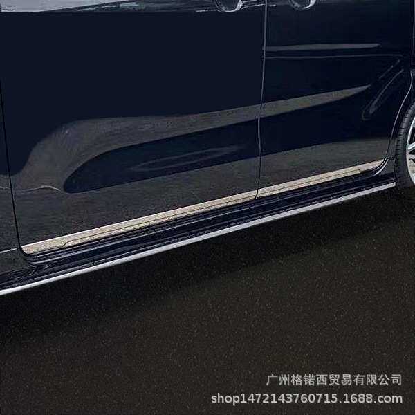 适用19-22款大发TANTO CUSTOM下车身饰条改装不锈钢