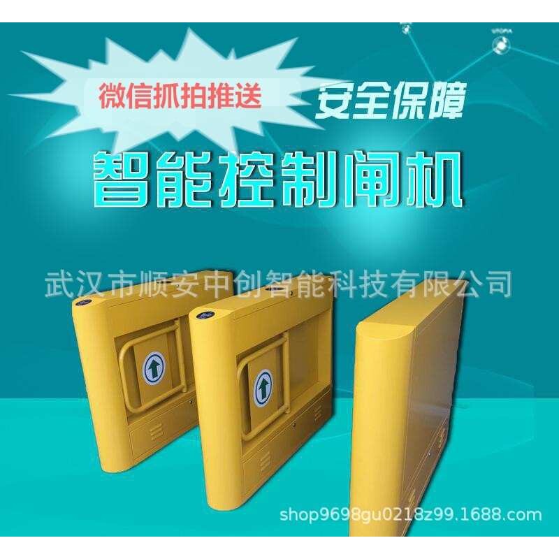 烤漆小摆闸幼儿园闸机儿童通道闸智慧校园管理门禁系统进出口门闸