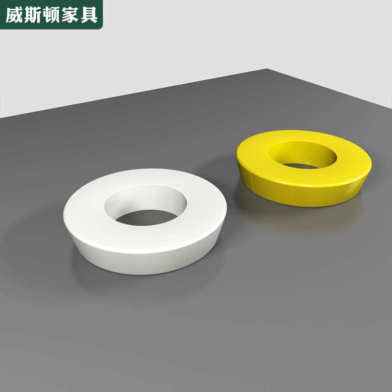 玻璃钢围柱座椅商场大厅包柱坐凳亲子沙发椅直销设计一条龙服务