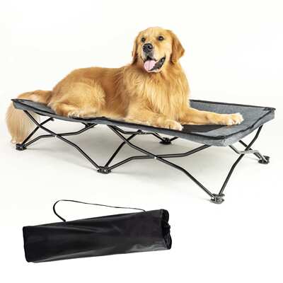 CanboPet Summer Cooling Waterproof Pet Dog Elevated Bed