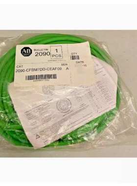 AB罗克韦尔伺服电缆2090-CFBM7DF-CEAF25