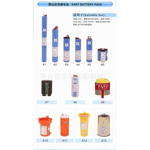 船用雷达应答器电池  SAR-9应答器电池   应答器电池厂家