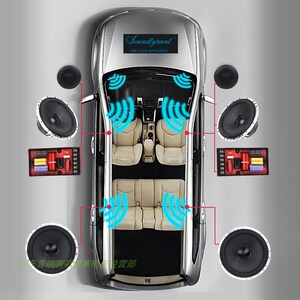中低音6.5寸汽车音响套装喇叭扬声器影音车载改装4欧姆通用