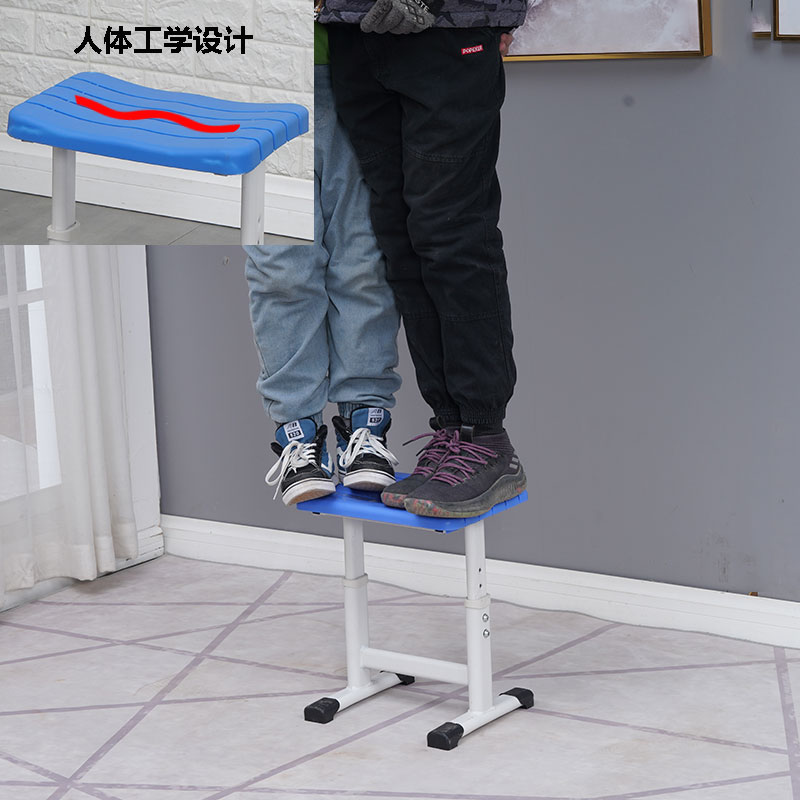 小学生写字椅可升降木质塑料学生凳子家用学习方凳学校工作培训凳