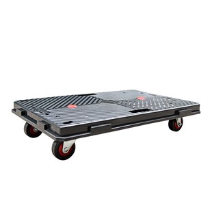 连和Uni Silent拉货小推车搬运车间平板车超静带护栏乌龟车地板车