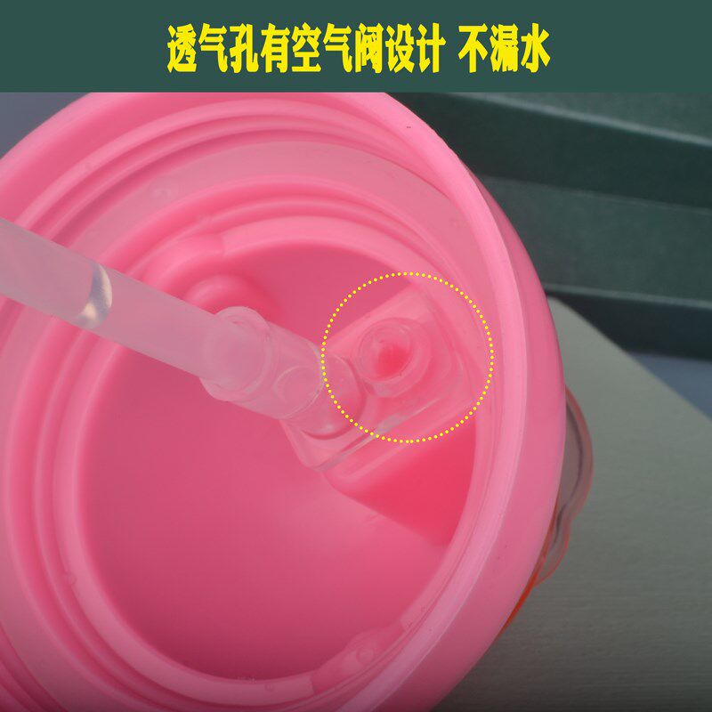 宝宝学饮杯吸管杯防漏防摔婴儿喝水防摔奶瓶幼儿园带手柄儿童水杯