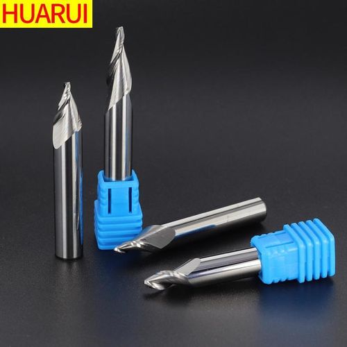 锥度铣刀10柄30度40s铝用斜边钨钢合金螺旋倒角平底立铣刀数控钻