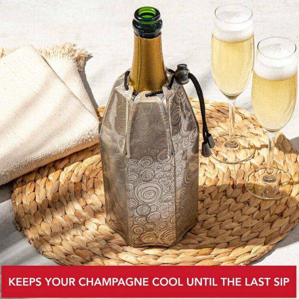 家用快速制冷降温香槟冰桶袋子车载啤酒饮料冰镇器红酒冰袋