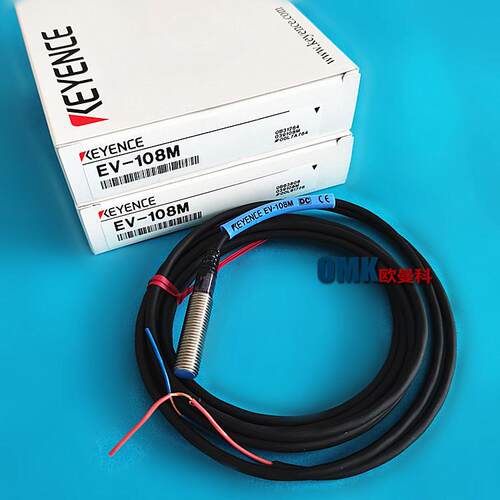 基恩士接近开关EV-108M二线直流DC24V接近开关M10检测距为8mm