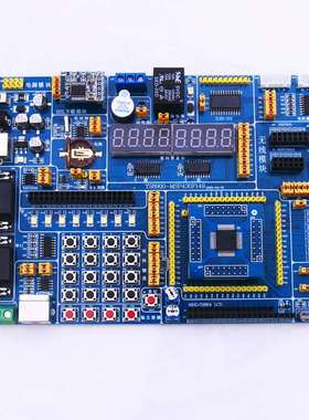 MS4单30149片开机发板P验箱板载下载芯片实F双带DA功能串口液晶屏
