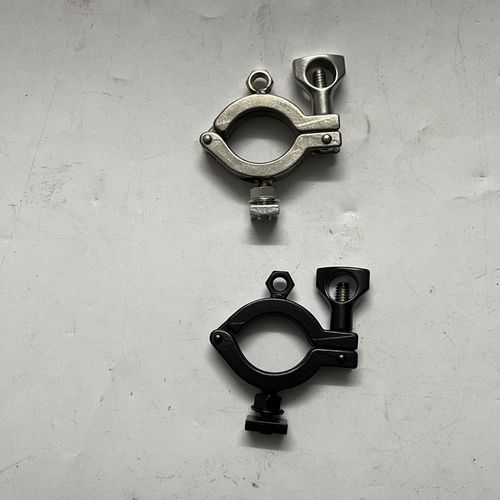 车顶平台行李架AW货架工兵铲雪铲固定支架铁锹夹子不锈钢管夹子