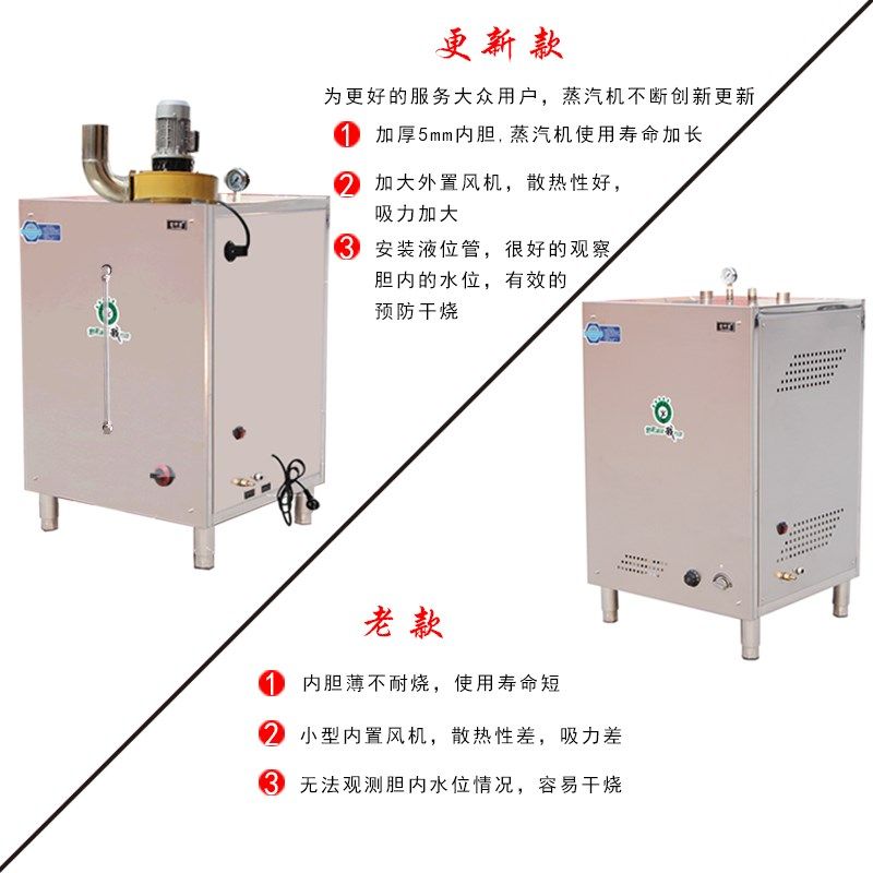 蒸汽发生器环保燃气蒸汽机设备馒头豆腐煮浆机商用节能酿酒锅炉