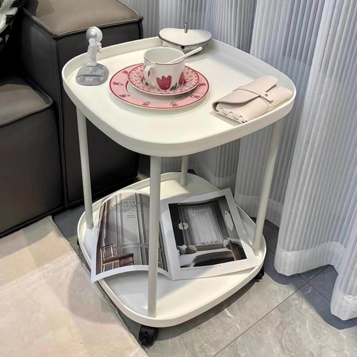 置物架轻奢沙发茶几客厅家用创意简约沙发边几家用移动茶几卧室,住宅家具,移动边几/推车,淘宝优惠券,粉丝福利购,淘宝优惠卷