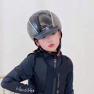 德国casco儿童马术头盔原装进口儿童骑马头盔青少年马术障碍头盔
