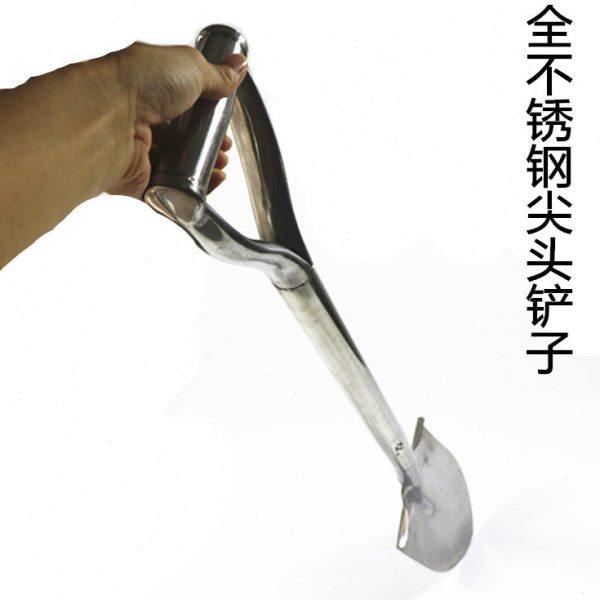 园艺种花松土工具不锈钢铲子花铲铁铲 户外农用尖头小铁锹挖树锹,农机/农具/农膜,铲子,淘宝优惠券,粉丝福利购,淘宝优惠卷