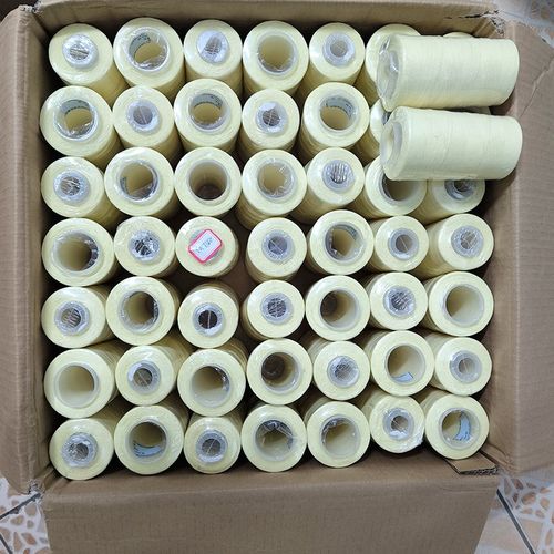 芳纶短纤防火阻燃线劳保用品缝补线底线 耐高温手套套管专用线303