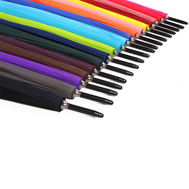 特价24骨长柄遇水开花雨伞长柄双人伞男女士晴雨伞抗风双人防风伞