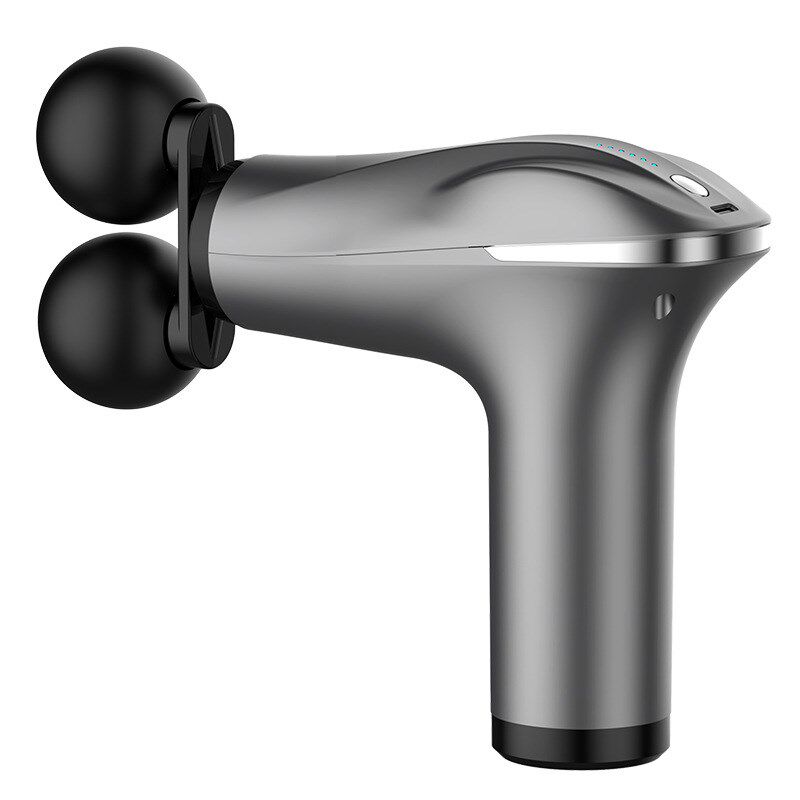 双头迷你筋膜枪放松肌肉健身按摩器直供家用按摩枪筋膜抢