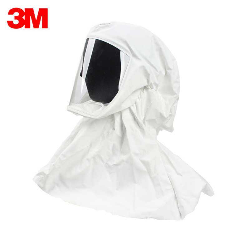 3M S-533系列固定式头罩防飞溅液体粉尘电动送风呼吸防护头罩