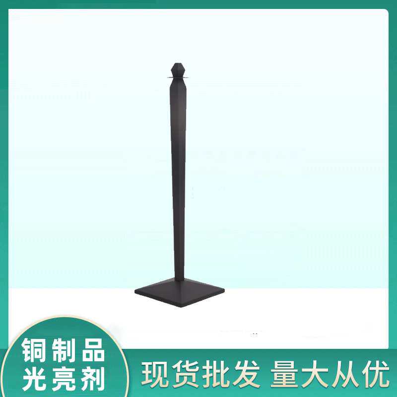LG-A 菱形礼宾栏杆座酒店礼宾杆挂绳迎宾柱豪华不锈钢