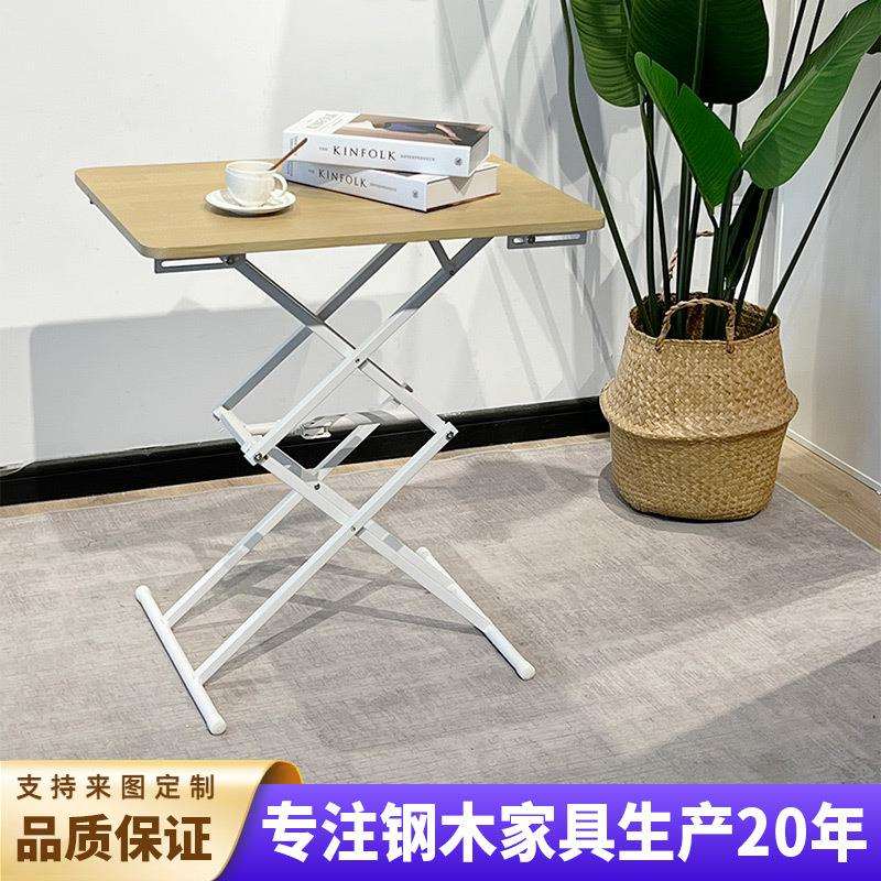 一件包邮折叠餐桌家用便携电脑桌简易小户型学习书桌可升降办公桌