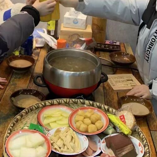 竹编盘箕竹筐老街盘簸麻辣烫盛菜筐竹火盘端冰粉竹筛市井托锅菜盘