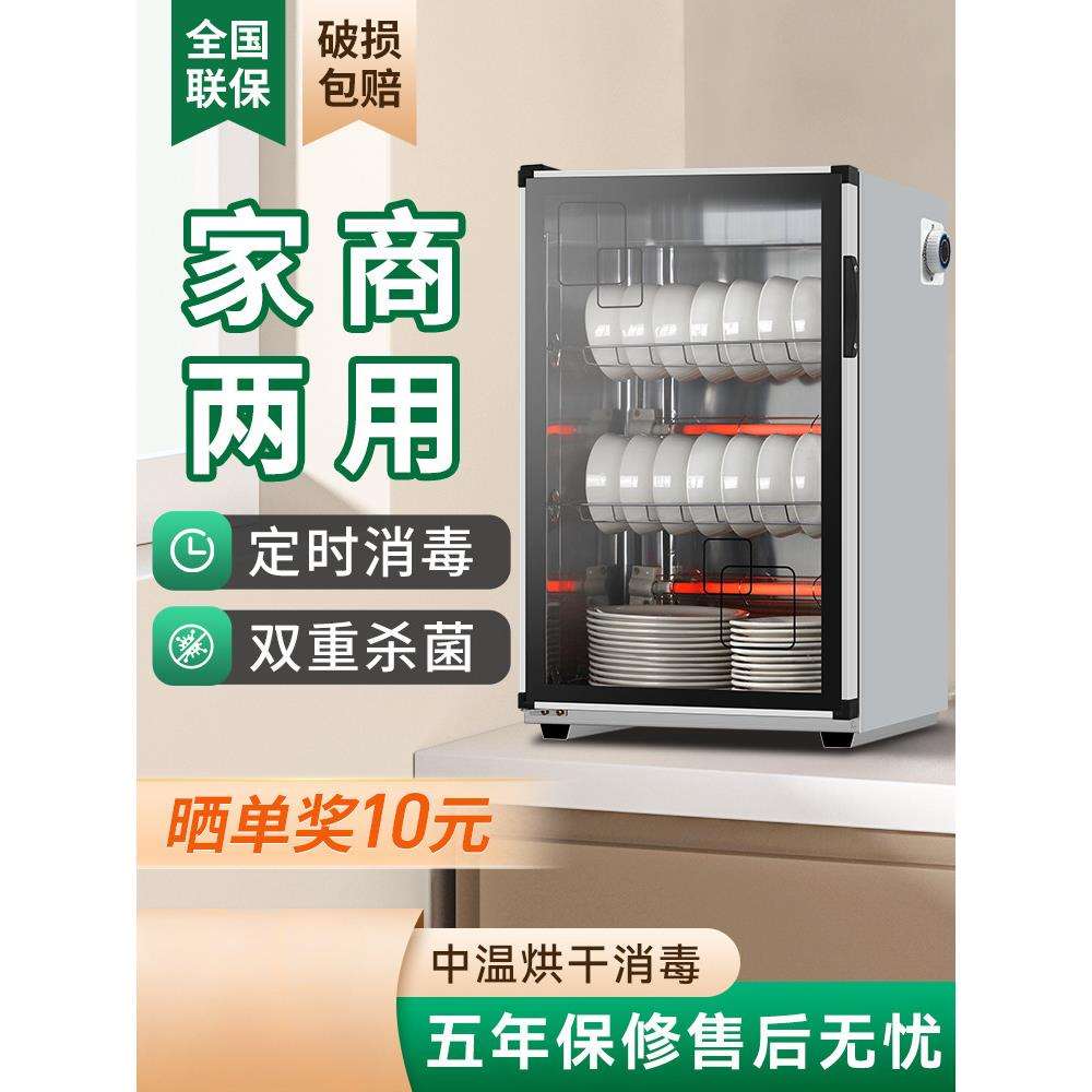 台式消毒柜家用小型迷你碗筷2024新款立式商用桌面厨房饭店餐饮具