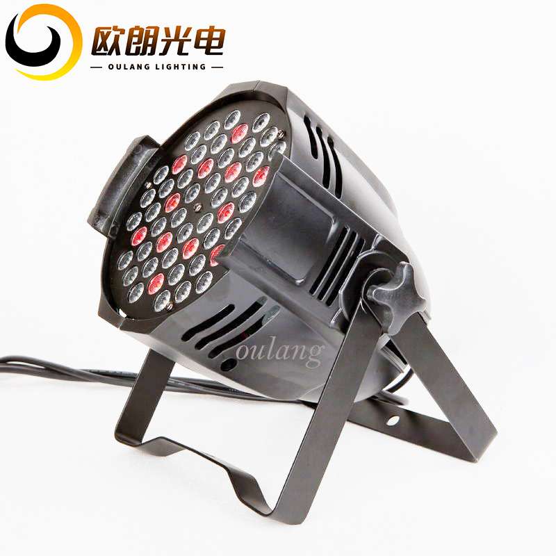 舞台灯光LED54颗3WRGBW帕灯婚庆演出酒吧染色灯led全彩帕灯par