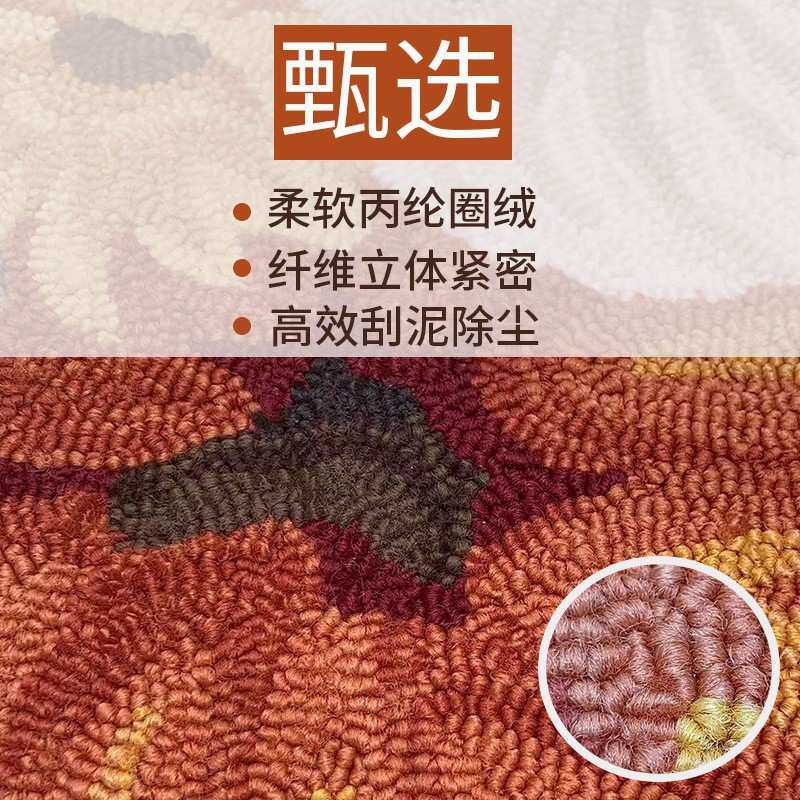 美式地毯针织地垫宠物垫客厅卧室南瓜垫子入户门床边地毯地毯