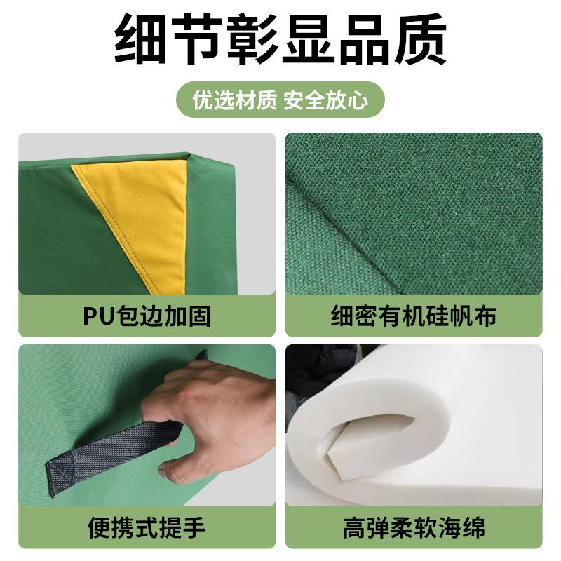 空翻跳高垫体育训练海绵垫舞蹈折叠加厚专用垫安全防护武术体垫