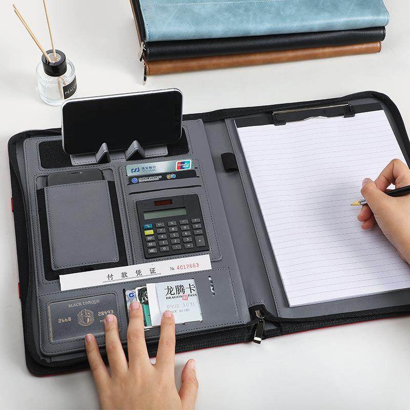 多功能无线充电文件袋带计算器创意A4商务电源记事本经理夹可定,模玩/动漫/周边/娃圈三坑/桌游,模型制作工具/辅料耗材,淘宝优惠券,粉丝福利购,淘宝优惠卷