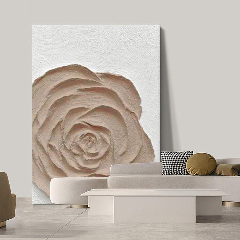 手绘油画玄关走廊挂画 现代简约客厅装饰画竖版大幅落地餐厅挂画
