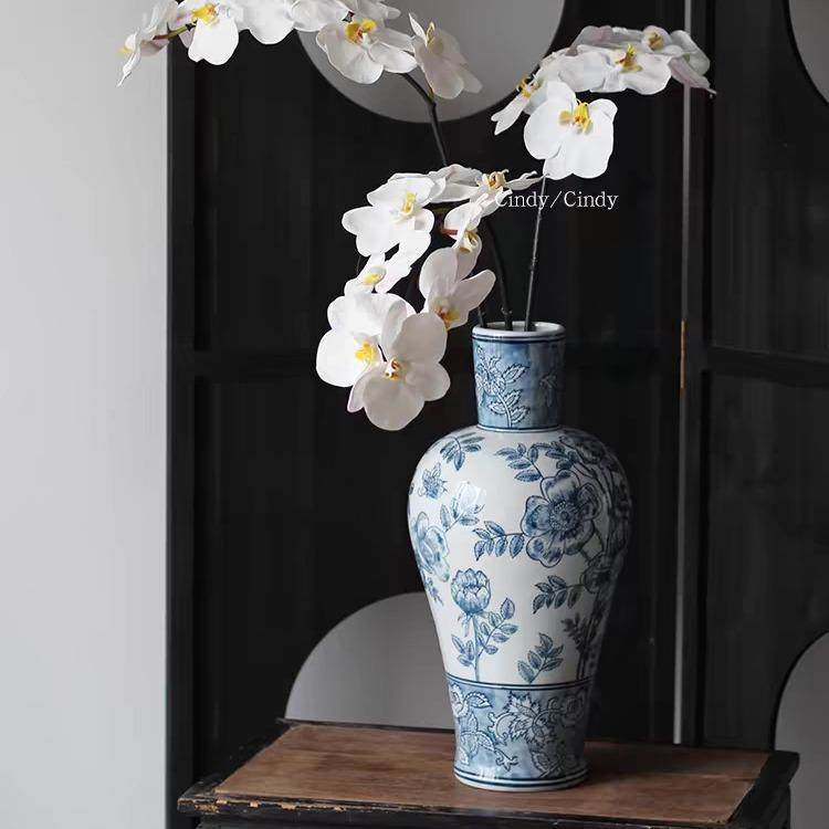 东方巴黎青花瓷花开福贵冬青陶瓷花瓶 新中式花器 装饰摆件,玩具/童车/益智/积木/模型,毛绒/玩偶/公仔/布艺类玩具,淘宝优惠券,粉丝福利购,淘宝优惠卷