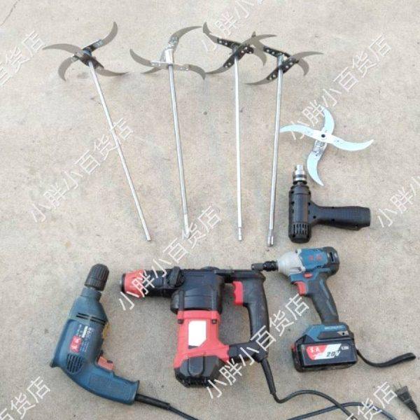 电锤切菜机养殖喂鸡鸭鹅家禽农村家用手电钻改装塑料桶粉碎菜神器,清洗/食品/商业设备,切菜机,淘宝优惠券,粉丝福利购,淘宝优惠卷