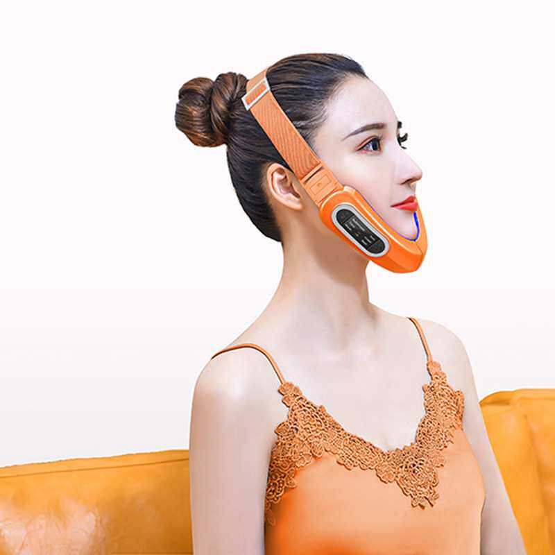 V脸神器提拉咬肌脸仪咬肌脸器热敷按摩小v脸按摩贴片