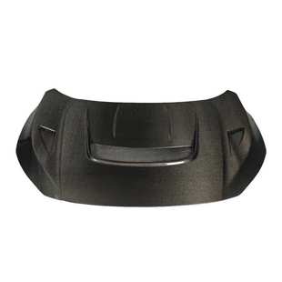 适用于本田思域FK8改装引擎盖碳纤维Varis款开孔轻量化散热机盖