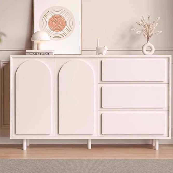 奶油风餐边柜客厅柜子储物柜家用置物收纳柜厨房橱柜茶水柜备餐柜,模玩/动漫/周边/娃圈三坑/桌游,模型制作工具/辅料耗材,淘宝优惠券,粉丝福利购,淘宝优惠卷