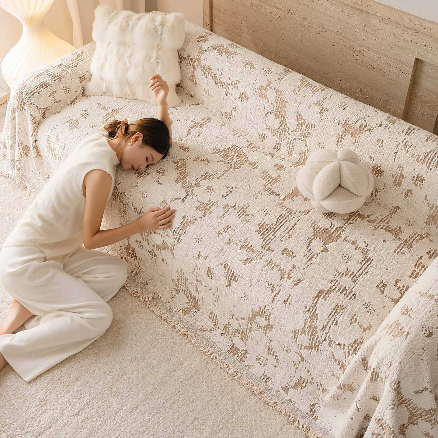 双面可用毛绒沙发垫2025新款四季通用防滑懒人全盖高级感沙发盖布,模玩/动漫/周边/娃圈三坑/桌游,模型制作工具/辅料耗材,淘宝优惠券,粉丝福利购,淘宝优惠卷