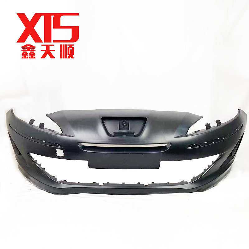 适用于标致老408前保险杠老408前杠皮前嘴7401VJ