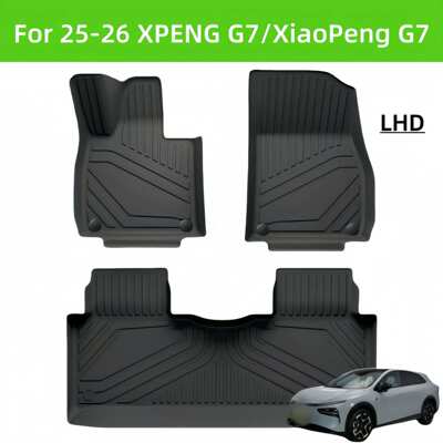 For 25-26 XPENG G7/XiaoPeng G7 TPE Car Floor Mat/Trunk Mat