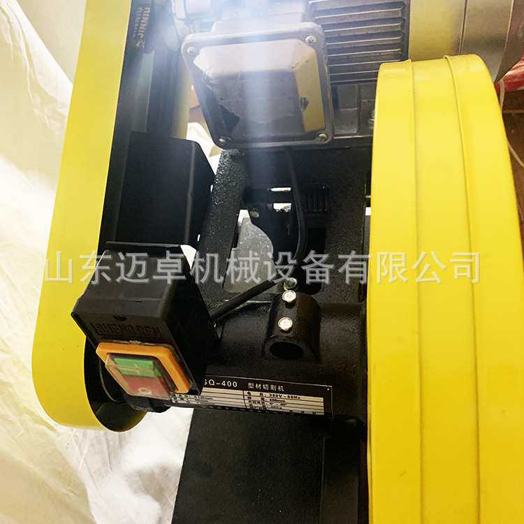 大功率型材切割机 j3g-400砂轮切割机 600mm直径防爆电机接线盒