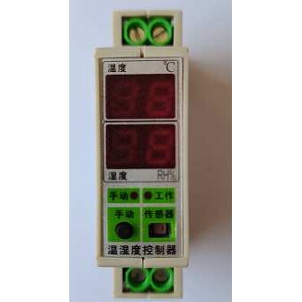 开关柜温湿度控制器BDZWS-01报警启动风扇跳闸柜门嵌入式厂家包邮