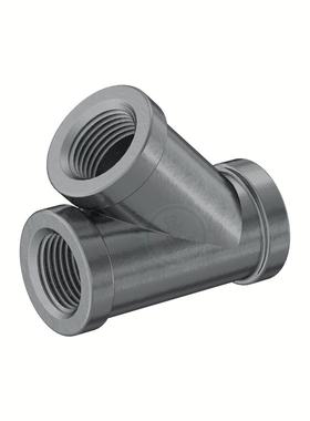 NPT Female 耐高压碳钢Y形内丝三通 112P452