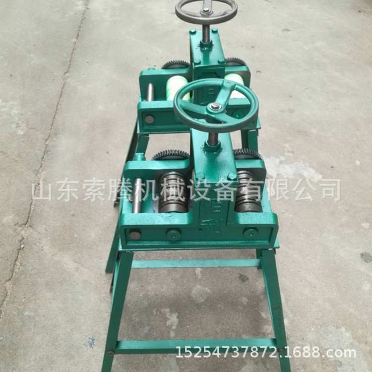 手摇铝合金管子弯圆机弯管机7-16mm 手动铝合金钢管卷圆机价格