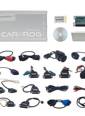 新版 carprog 13.77 汽车ECU气囊复位检测 芯片调校工具 配件齐全