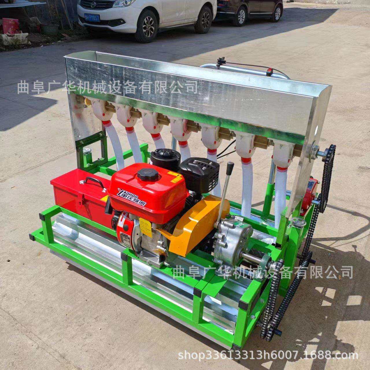 小颗粒蔬菜精播机 单行一穴一粒桔梗播种机 双排20行芥菜种植机