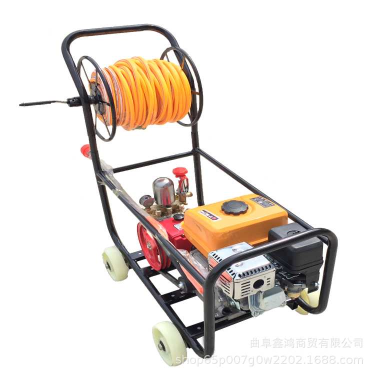 杀虫喷雾器大庆农用喷雾器电瓶车可带喷雾器灭蝗虫高压汽油喷雾器